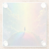 美しい夢 ガラスコースター (裏面)