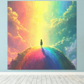 美しい夢 キャンバスプリント (インサイチュ (ウッドフロア))