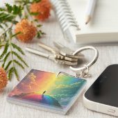 美しい夢 キーホルダー (正面右)