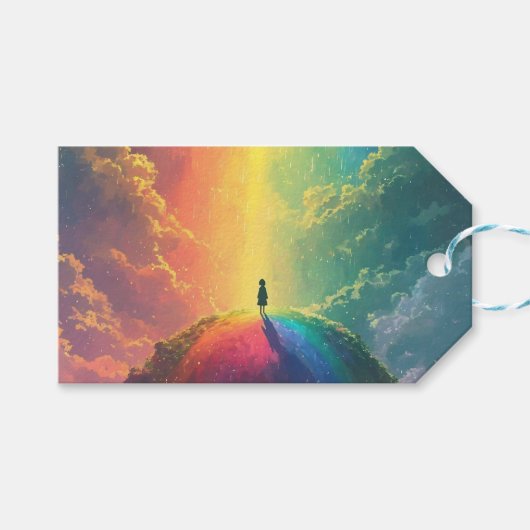 美しい夢 ギフトタグ (正面(横))