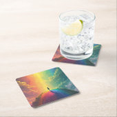 美しい夢 スクエアペーパーコースター (インサイチュ)