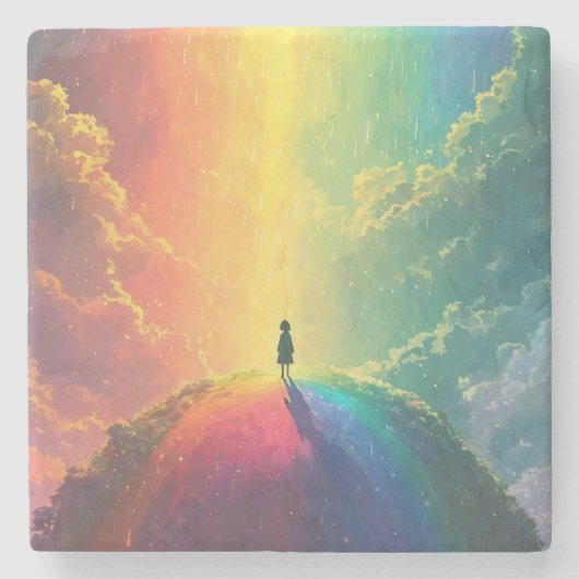 美しい夢 ストーンコースター (正面)