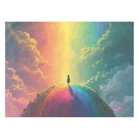 美しい夢 テーブルクロス (正面(横))