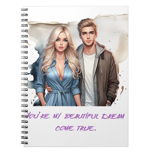 美しい夢 ノートブック (正面)