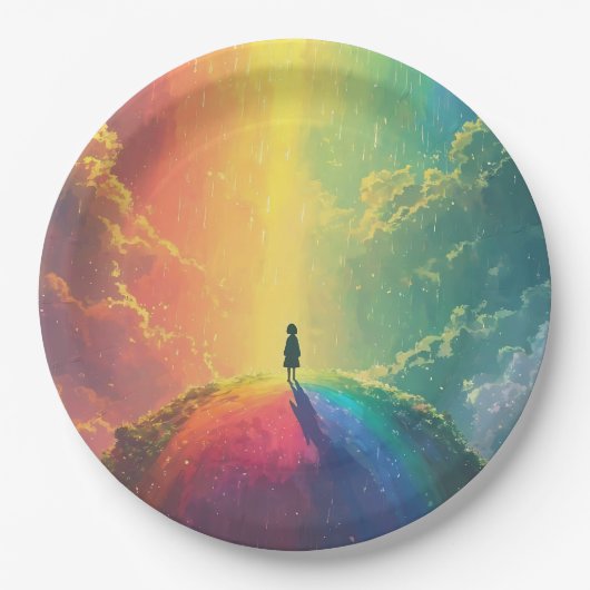 美しい夢 ペーパープレート (正面)