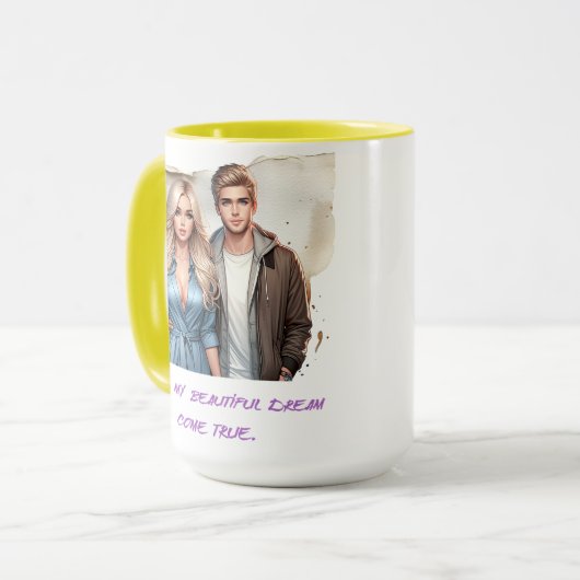 美しい夢 マグカップ (正面左)