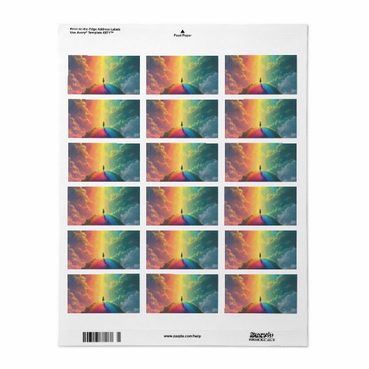 美しい夢 ラベル (フルシート)