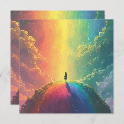 美しい夢 招待状 (正面/裏面)