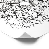 美しい大人の聖書をテーマにした色付け ポスター (角)