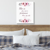 美しい大切聖なる書物、 経典バイブルインスパイア節 キャンバスプリント (インサイチュ (寝室))