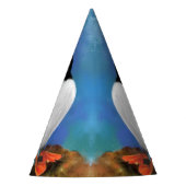 美しい大西洋のパフィン絵画バード パーティーハット (正面)