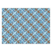 美しい大西洋パフィン絵画テーブルクロス テーブルクロス (正面(横))