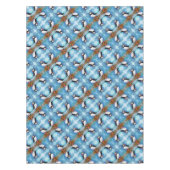 美しい大西洋パフィン絵画テーブルクロス テーブルクロス (正面)