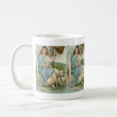 美しい天使とゴールデンベル コーヒーマグカップ (左)