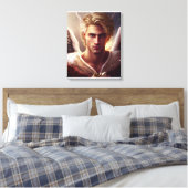 美しい天使 キャンバスプリント (インサイチュ (寝室))