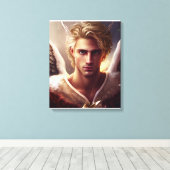 美しい天使 キャンバスプリント (インサイチュ (ウッドフロア))