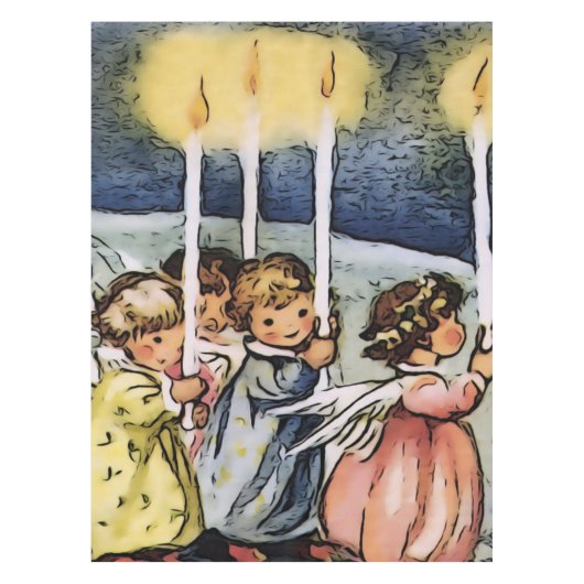 美しい天使 テーブルクロス (正面)