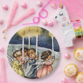 美しい天使 ペーパープレート (パーティー)