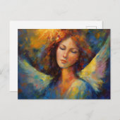 美しい天使 ポストカード (正面/裏面)