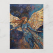 美しい天使 ポストカード (正面)