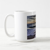 美しい太陽と海 コーヒーマグカップ (左)