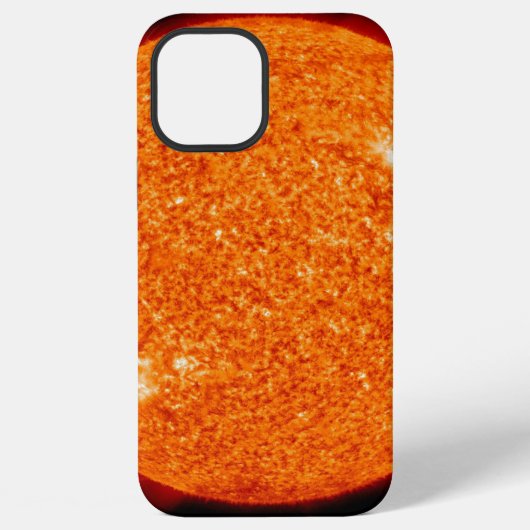 美しい太陽の近景 iPhoneケース (裏面)
