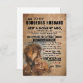 美しい夫へのひととき 出欠カード (正面/裏面)