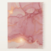 美しい女の子に懸命 |モノグラム プランナー手帳 (裏面)