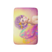 美しい女の子フェアリー蝶 バスマット (正面縦)