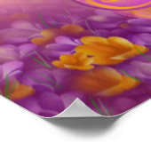 美しい女の子フェアリー蝶 ポスター (角)