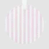 美しい女の赤ちゃんのピンク象 オーナメント (裏面)