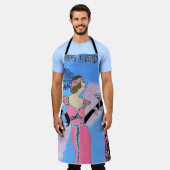 美しい女性のエプロン エプロン (着用した状態)