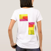美しい女性のドレス Tシャツ (裏面)