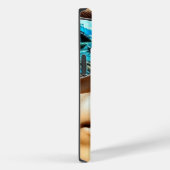 美しい女性のビーチサングラスの反射 Case-Mate iPhoneケース (裏面 / 右)