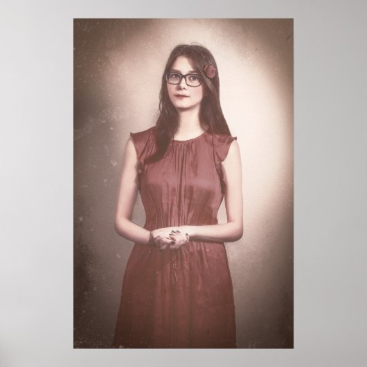 美しい女性のファインアート|の写真撮影 ポスター (正面)