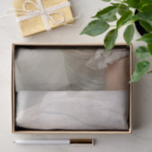 美しい女性の白いベールとドレスデコpage 薄葉紙 (ギフト)