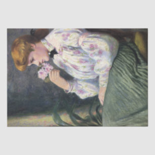 美しい女性の花の香り(空想) 薄葉紙