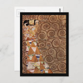 美しい女性への期待 ポストカード (正面/裏面)