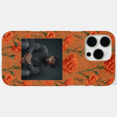 美しい女性への贈り物 カーネーションの花の写真 Case-Mate iPhoneケース (裏面 (横))