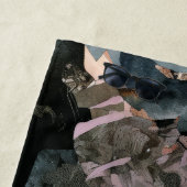 美しい女性コラージュ ビーチタオル (インサイチュ)