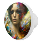 美しい女性セラミックプル セラミックノブ (右)