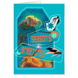 美しい女性ネブラの季節の挨拶