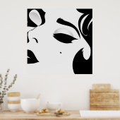 美しい女性ポスター ポスター (キッチン)