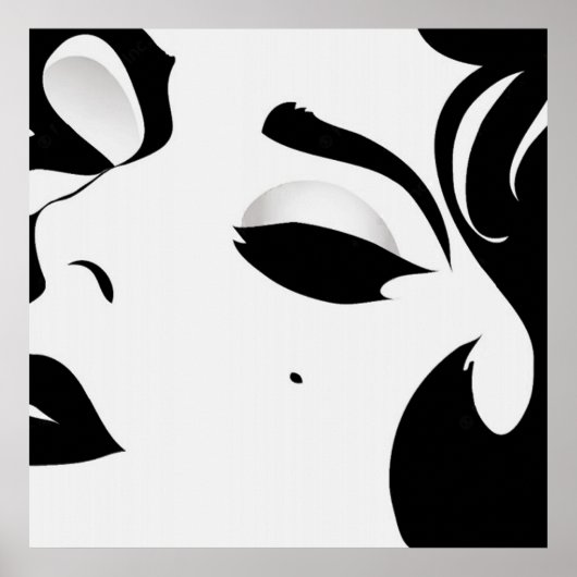 美しい女性ポスター ポスター (正面)