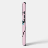 美しい女性ラインアートタフiPhoneケース Case-Mate iPhoneケース (裏面 / 左)