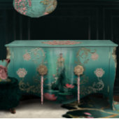 美しい女性ロータスウォーターエメラルドグリーン 薄葉紙