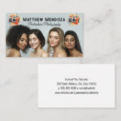 美しい女性民族 | フォトグラフィー 名刺 (正面/裏面)