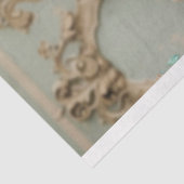 美しい女性，フラミンゴ&フローラ,ポートレートアート 薄葉紙 (詳細)