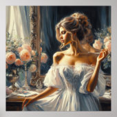 美しい女性 ポスター (正面)