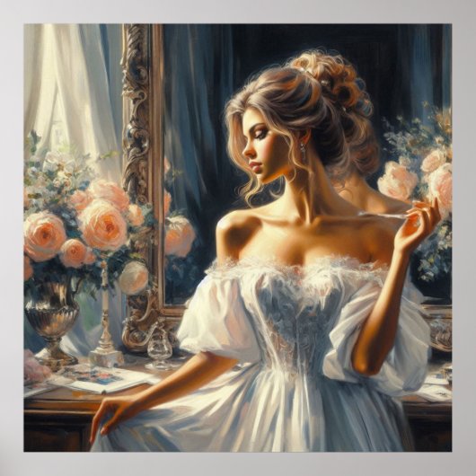 美しい女性 ポスター (正面)